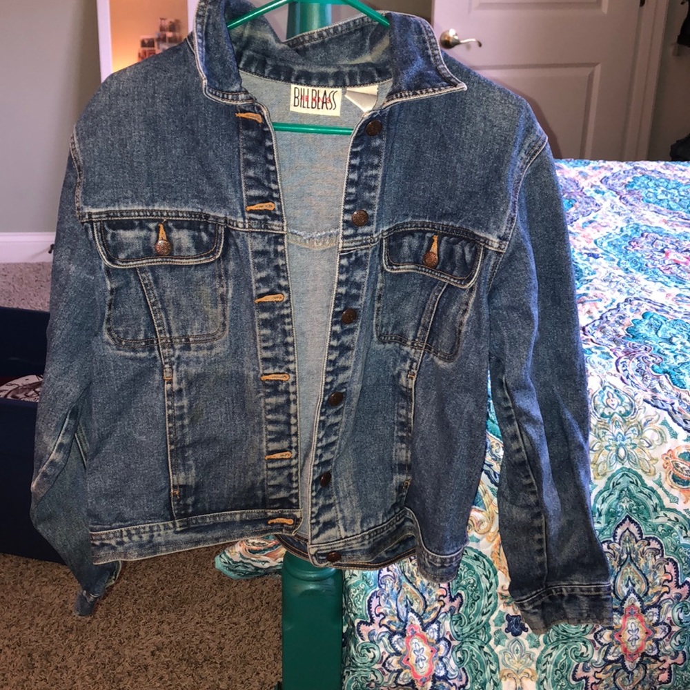 Vintage oversized jean jacket